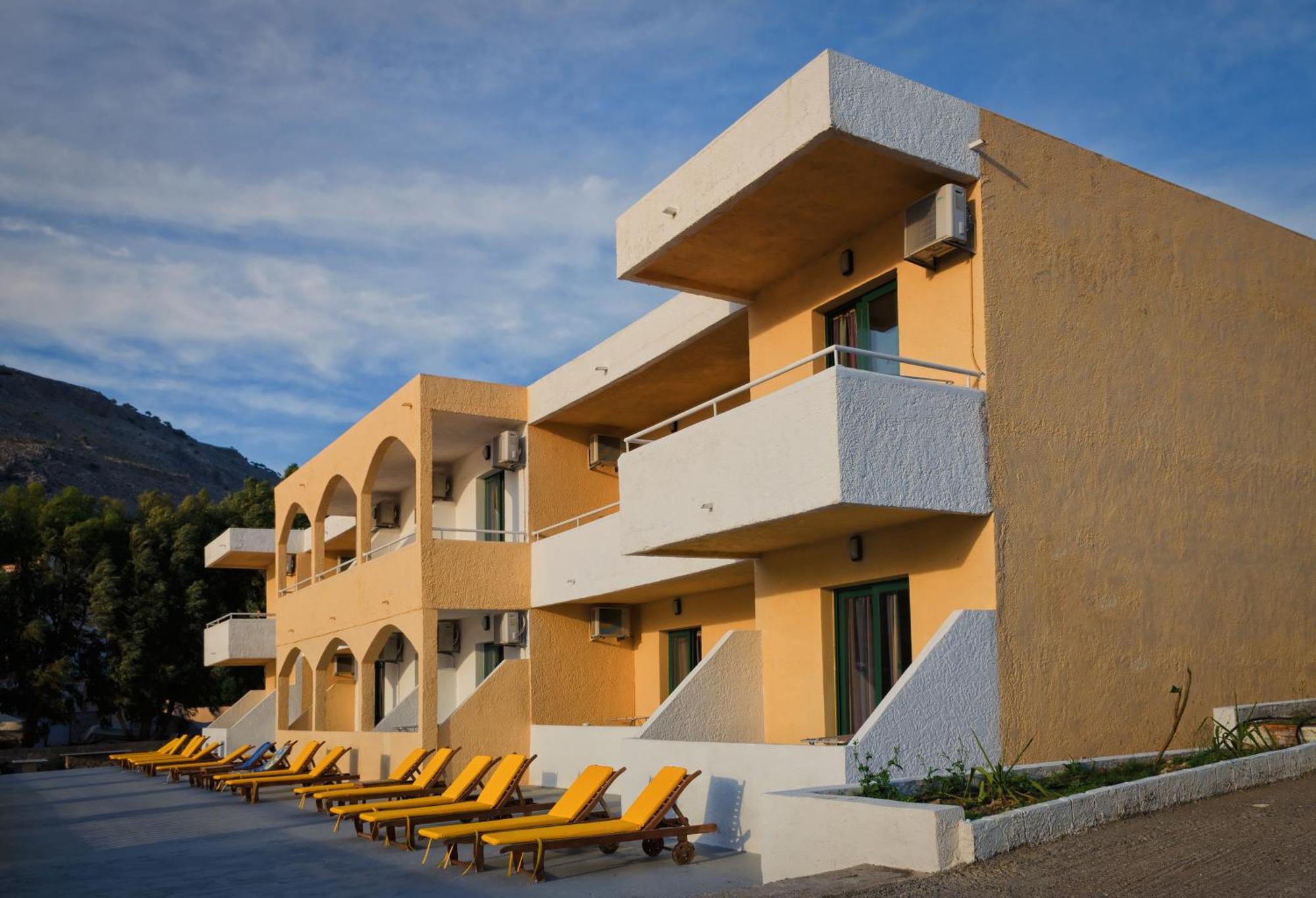 Anthi Maria Beach Apartments Pefki Kültér fotó