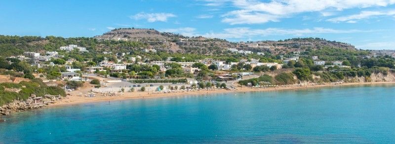 Anthi Maria Beach Apartments Pefki Kültér fotó